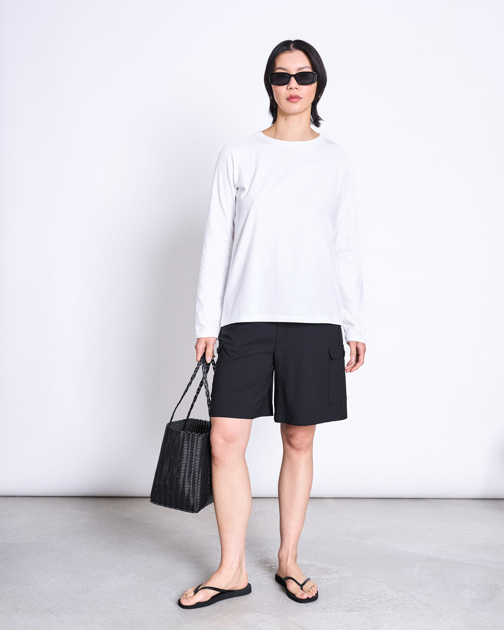 BRUSHED LONGSLEEVE BOY WHITE GOTS Longsleeve jan-n-june 7