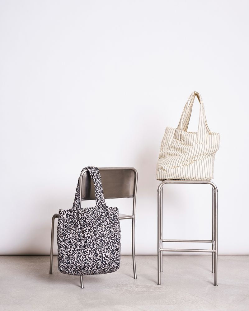 PADDED SHOPPER SMOL BUTTERMILK STRIPED Accessories jan-n-june 4