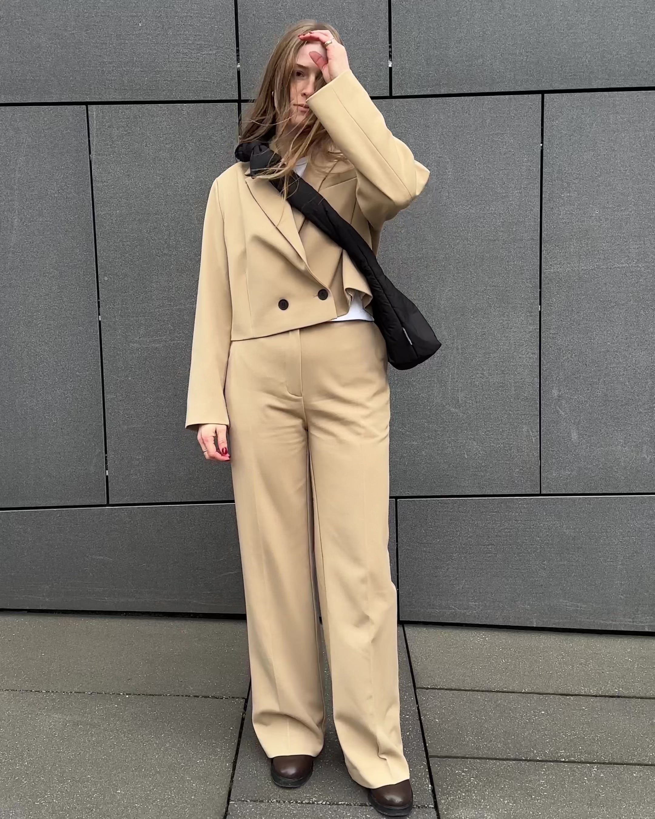 BAG BIWA PUFFY MINI BLACK