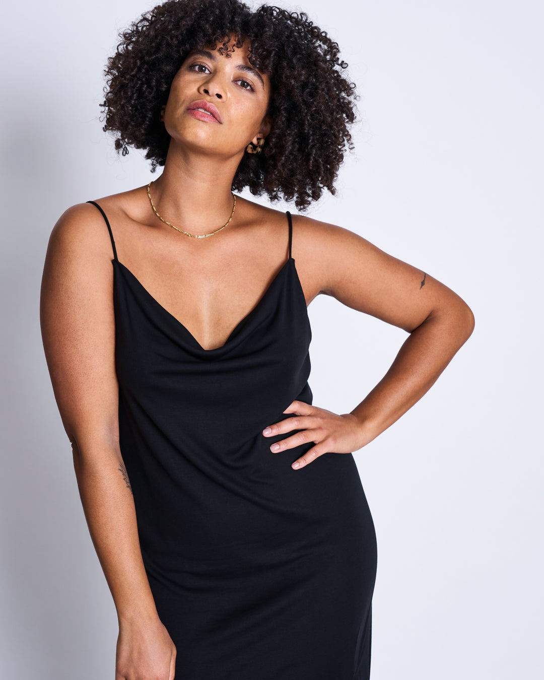 Helen knit flare mini dress