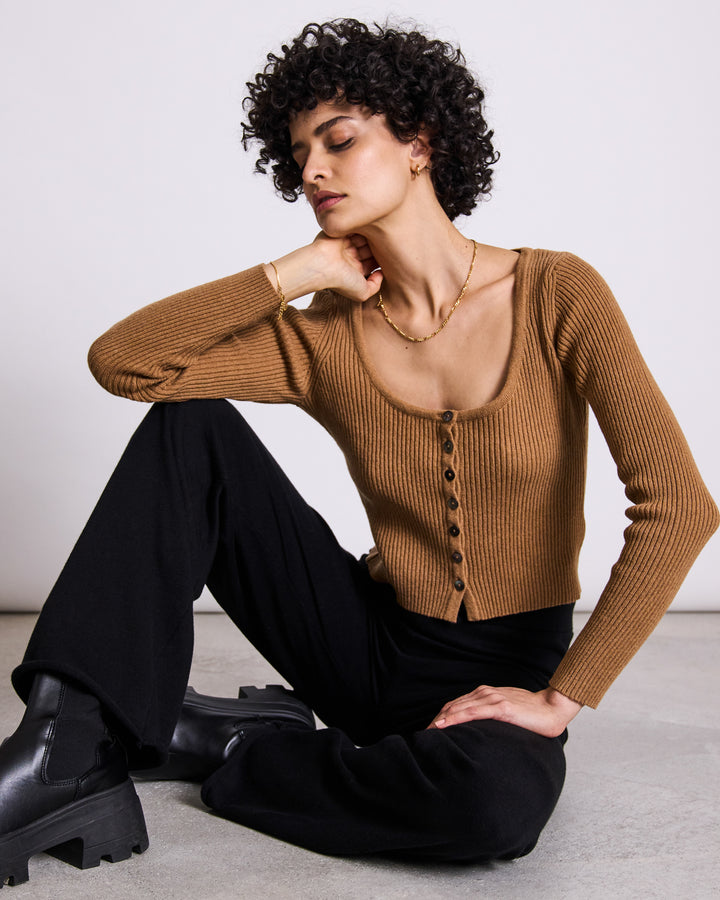 CARDIGAN TAWI WOOD – JAN 'N JUNE