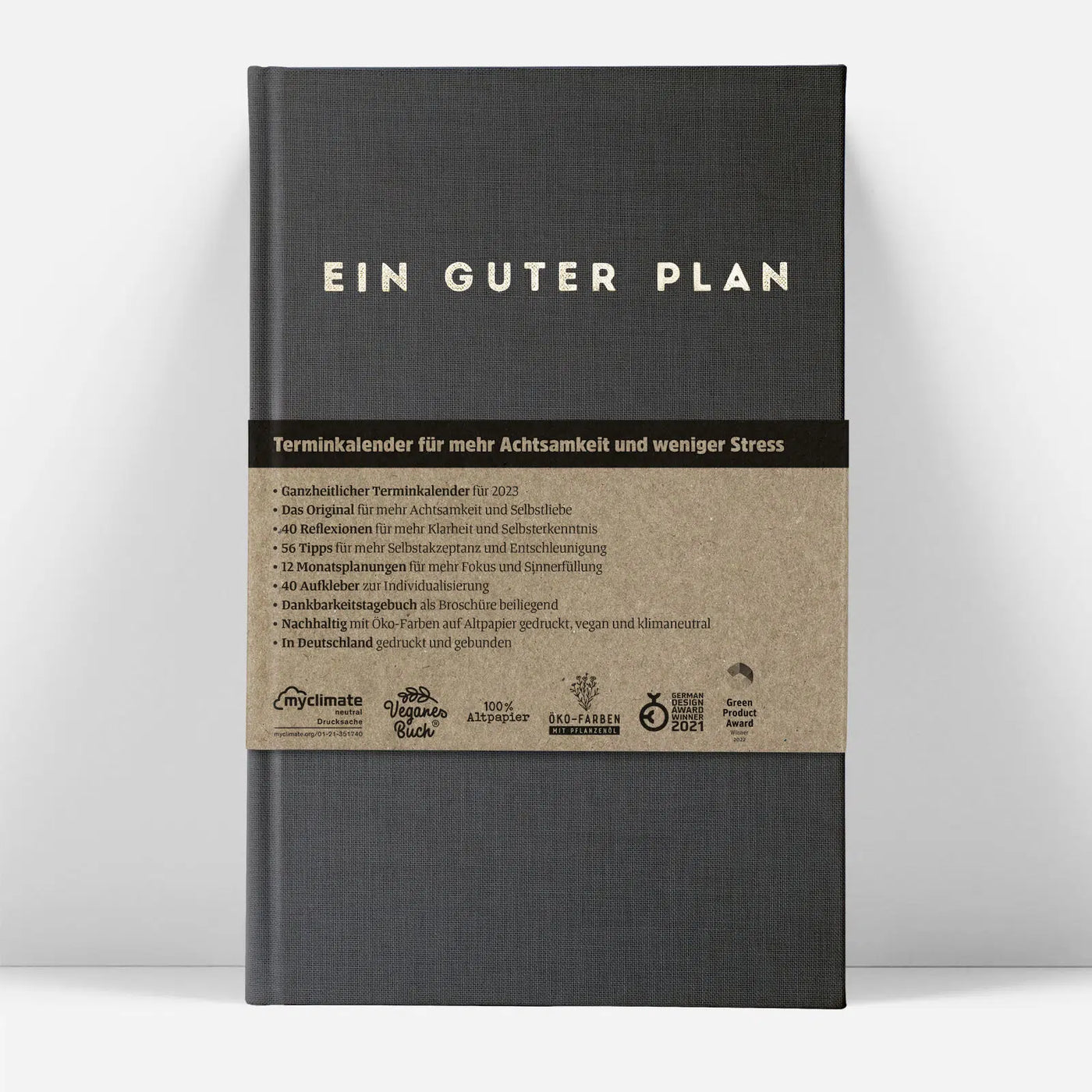 KALENDER EIN GUTER PLAN ANTHRAZIT UNDATED – JAN 'N JUNE